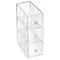 mDesign Plastic Kitchen Storage Tea Organizer, 3 Drawers - Clear